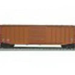 Trains|Accurail 5699 50' Data Only Red Oxide Exterior Post Boxcar - Model Train Junction: Quality Parts and Art Supplies