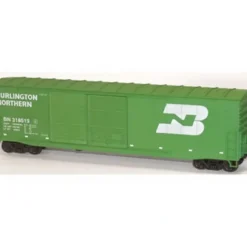 Trains|Accurail 5915 BN 50' Double Door Welded Box HO Kit - Model Train Junction: Quality Parts and Art Supplies