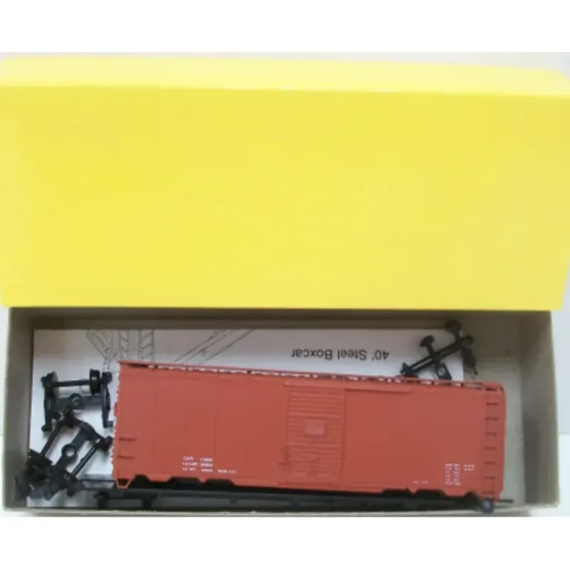 Trains|Accurail 3299 Data Only OX HO 40' AAR Stl Boxcar Kit - Model Train Junction: Quality Parts and Art Supplies