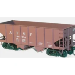 Trains|Accurail 8014 HO ATSF 55-Ton USRA Twin Hopper Kit (Set of 3) - Model Train Junction: Quality Parts and Art Supplies