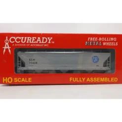 Trains|Accurail 92076 HO Cotton Belt ACF 3-Bay Hopper #70428 LN/Box - Model Train Junction: Quality Parts and Art Supplies