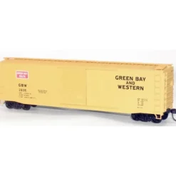 Trains|Accurail 5028 HO KIT 50' AAR Riveted Box, GB&W - Model Train Junction: Quality Parts and Art Supplies