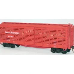 Trains|Accurail 8017 HO KIT 40' Wood Stock Car, GN (3) - Model Train Junction: Quality Parts and Art Supplies