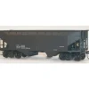 Trains|Accurail 7797 HO KIT Offset-side Twin Hopper, Data/Black - Model Train Junction: Quality Parts and Art Supplies