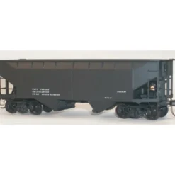 Trains|Accurail 7797 HO KIT Offset-side Twin Hopper, Data/Black - Model Train Junction: Quality Parts and Art Supplies