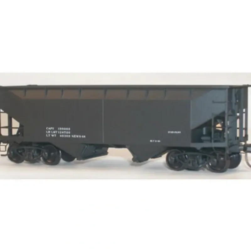 Trains|Accurail 7797 HO KIT Offset-side Twin Hopper, Data/Black - Model Train Junction: Quality Parts and Art Supplies