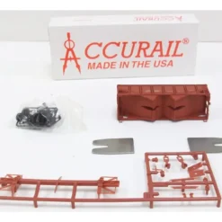Trains|Accurail 2899 HO Panel Side Twin Hopper Kit- DataOxide - Model Train Junction: Quality Parts and Art Supplies
