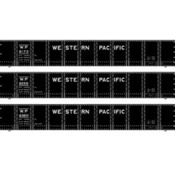 Trains|Accurail 37394 HO Western Pacific 41' 6" Steel Gondola Kit (Set of 3) - Model Train Junction: Quality Parts and Art Supplies