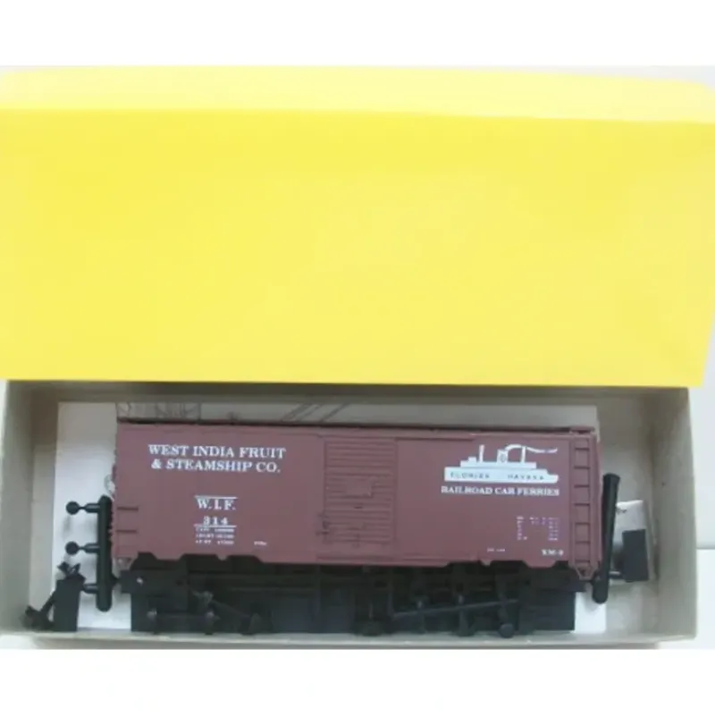 Trains|Accurail 1510 HO WIF&S Co ARR 40'''' Steel Boxcar #314 Kit - Model Train Junction: Quality Parts and Art Supplies
