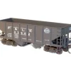 Trains|Accurail 2570 P&LE 55-Ton USRA Twin Hopper Kit - Model Train Junction: Quality Parts and Art Supplies