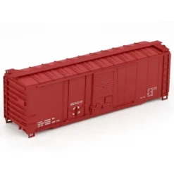 Trains|Accurail 3896 Red Data 40' Combo Door Steel Boxcar - Model Train Junction: Quality Parts and Art Supplies