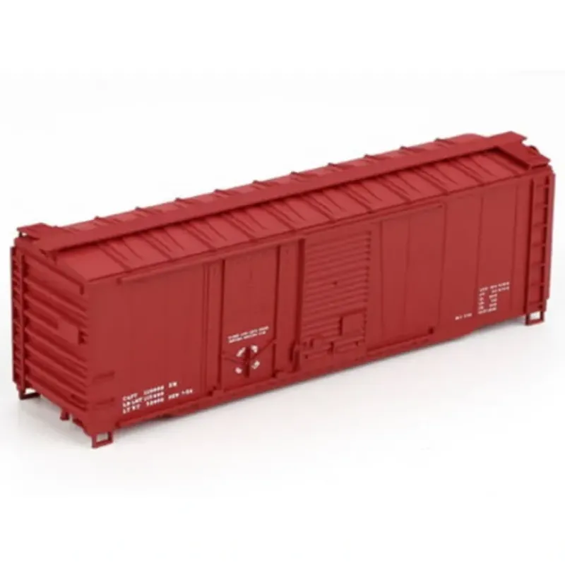Trains|Accurail 3896 Red Data 40' Combo Door Steel Boxcar - Model Train Junction: Quality Parts and Art Supplies