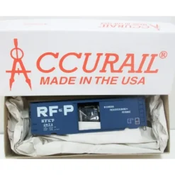 Trains|Accurail 2874 RF&P 40' HO Scale Boxcar Kit - Model Train Junction: Quality Parts and Art Supplies
