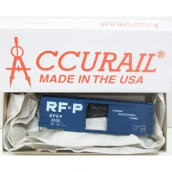 Trains|Accurail 2836 RF&P HO Scale 40' Box Car Kit - Model Train Junction: Quality Parts and Art Supplies