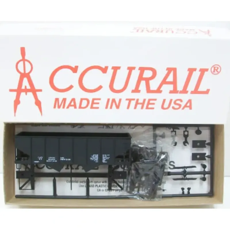 Trains|Accurail 2497 USRA 55T Data Coal Hopper HO Kit - Model Train Junction: Quality Parts and Art Supplies