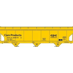 Accurail, HO Scale, 8137, ACF 47' 3-Bay Center-Flow Covered Hopper Kits, (3-Pack) - Model Train Junction: Quality Parts and Art Supplies Discount