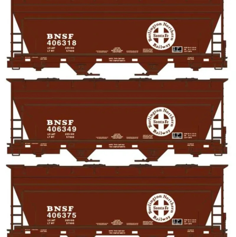 Accurail, HO Scale, 81372, ACF 47' 3-Bay Center-Flow Covered Hopper Kit, Borg Warner SHPX, 46194 - Model Train Junction: Quality Parts and Art Supplies Hot