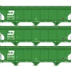 Accurail, HO Scale, 8139, 2-Bay ACF Covered Hopper Cars, BNSF, (3-Pack), HO Scale Kit - Model Train Junction: Quality Parts and Art Supplies Sale