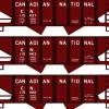 Accurail, HO Scale, 8145, Twin Hopper Car Kit, Canadian National - ( 3 Pack), Kit - Model Train Junction: Quality Parts and Art Supplies Hot