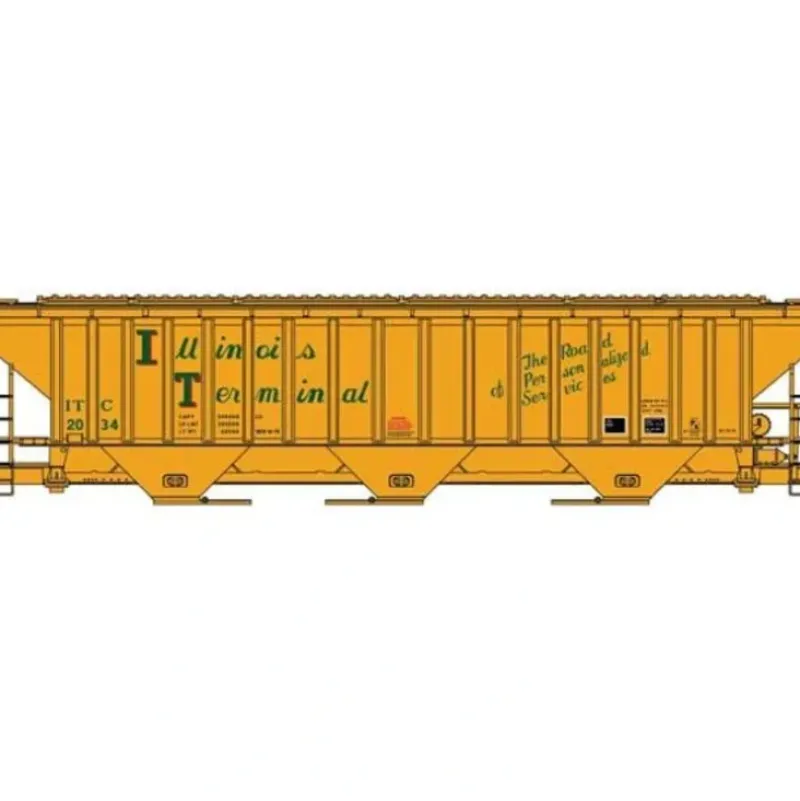 Accurail Inc Pullman-Standard 4750 3-Bay Covered Hopper - Kit - Model Train Junction: Quality Parts and Art Supplies Best