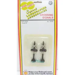 Trains|AHM 15938 HO Scale Lighted Crossing Signals - Model Train Junction: Quality Parts and Art Supplies