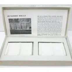 Trains|AIM 206 N Scale Cut Stone Retaining Walls (2) - Model Train Junction: Quality Parts and Art Supplies