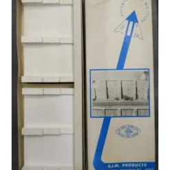 Trains|AIM T06-350 HO Scale Retaining Wall Cut Stone (Set of 2) - Model Train Junction: Quality Parts and Art Supplies