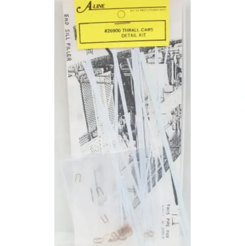 Trains|A-Line 26900 HO Thrall Double Stack Container Car Extra Detail Kit - Model Train Junction: Quality Parts and Art Supplies