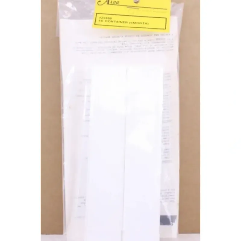 Trains|A-Line 25300 HO Undecorated 48' Smooth-Side Containers (Pack of 2) - Model Train Junction: Quality Parts and Art Supplies