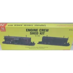 Trains|Alloy Forms N-128 N Scale Engine Crew Shed - Model Train Junction: Quality Parts and Art Supplies