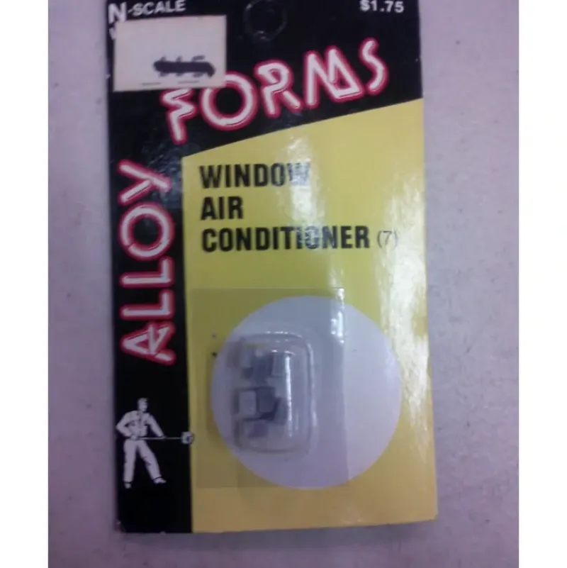 Trains|Alloy Forms WA-H-90 HO Window Air Conditioner Unpainted (Pack of 7) - Model Train Junction: Quality Parts and Art Supplies
