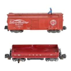 Trains|American Flyer 719 & 970 Vintage S Operating Cars [2] - Model Train Junction: Quality Parts and Art Supplies