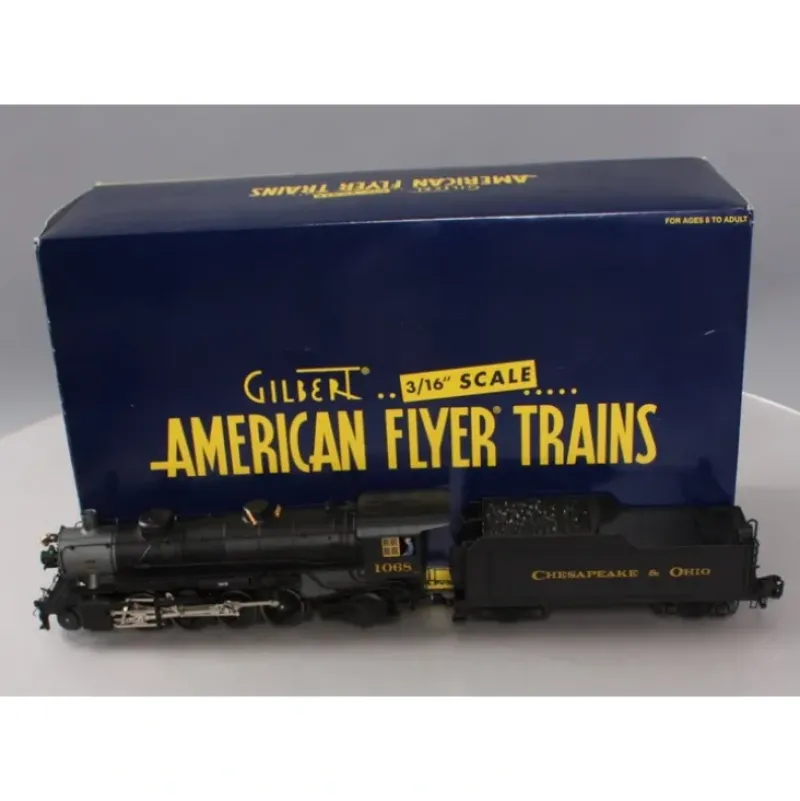 Trains|American Flyer 6-48060 S Chesapeake & Ohio 2-8-2 Mikado Steam Locomotive - Model Train Junction: Quality Parts and Art Supplies