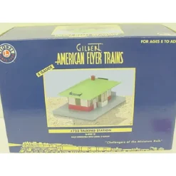 Trains|American Flyer 6-49812 S Gauge #755 Assembled Talking Station - Model Train Junction: Quality Parts and Art Supplies