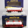 Trains|American Flyer 6-49625 S Gauge Bakelight 3 Dome Tank and Covered Hopper - Model Train Junction: Quality Parts and Art Supplies