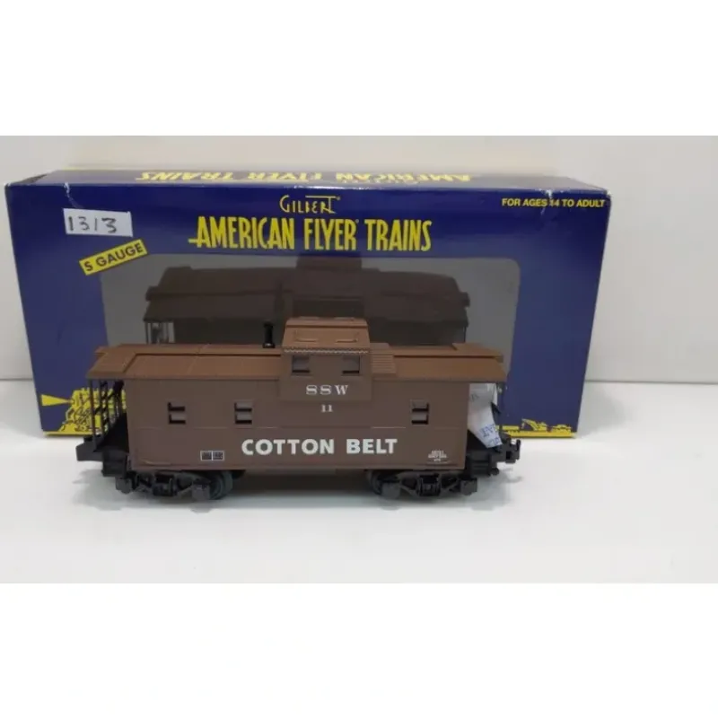 Trains|American Flyer 6-48751 S Gauge Cotton Belt Caboose - Model Train Junction: Quality Parts and Art Supplies
