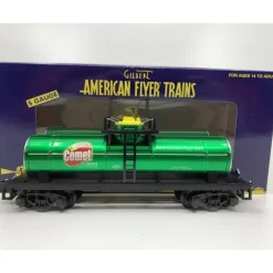 Trains|American Flyer 6-48430 S Gauge Comet Single Dome Tank Car - Model Train Junction: Quality Parts and Art Supplies