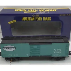 Trains|American Flyer 6-49048 S Gauge New York Central Operating Boxcar - Model Train Junction: Quality Parts and Art Supplies