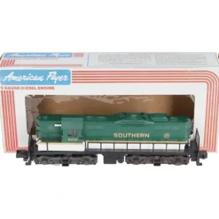 Trains|American Flyer 4-8458 S Gauge Southern GP-9 Diesel Locomotive VG/Box - Model Train Junction: Quality Parts and Art Supplies
