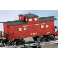 Trains|American Flyer 6-48746 S Scale Atlantic Coast Line Caboose #0400 - Model Train Junction: Quality Parts and Art Supplies