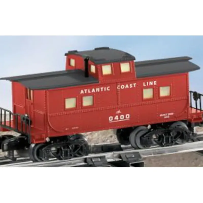 Trains|American Flyer 6-48746 S Scale Atlantic Coast Line Caboose #0400 - Model Train Junction: Quality Parts and Art Supplies