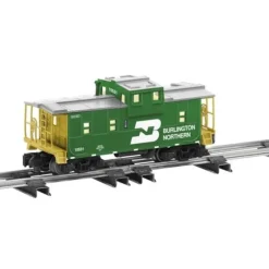 Trains|American Flyer 6-48752 S Scale Burlington Northern Extended Vision Caboose - Model Train Junction: Quality Parts and Art Supplies