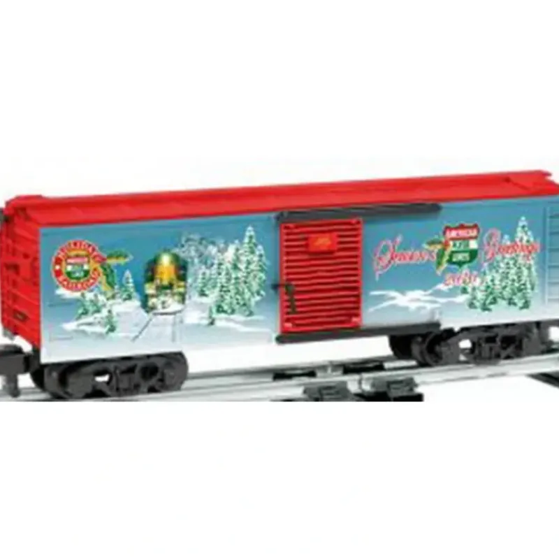 Trains|American Flyer 6-48384 S Scale Holiday 2010 Boxcar - Model Train Junction: Quality Parts and Art Supplies