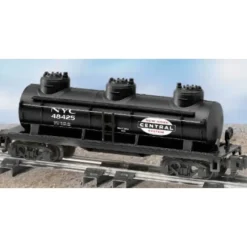 Trains|American Flyer 6-48425 S Scale New York Central Three-Dome Tank Car - Model Train Junction: Quality Parts and Art Supplies