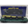 Trains|American Flyer 6-48555 S Scale Reading Flatcar with Wheel Load - Model Train Junction: Quality Parts and Art Supplies