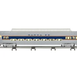 Trains|American Flyer 6-49940 S Scale Santa Fe Full Vista Dome Passenger Car - Model Train Junction: Quality Parts and Art Supplies