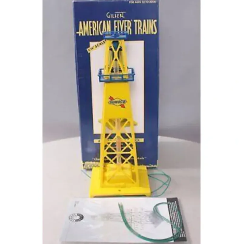 Trains|American Flyer 6-49846 S Scale Sunoco Oil Derrick #773 - Model Train Junction: Quality Parts and Art Supplies