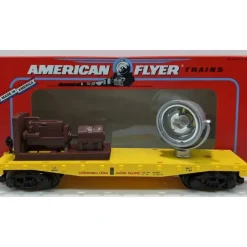 Trains|American Flyer 6-49003 S Scale Union Pacific Operating Searchlight Car LN/Box - Model Train Junction: Quality Parts and Art Supplies