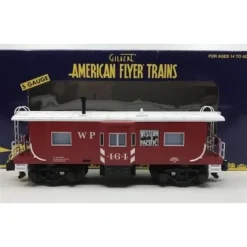 Trains|American Flyer 6-48754 S Scale Western Pacific Bay Window Caboose - Model Train Junction: Quality Parts and Art Supplies