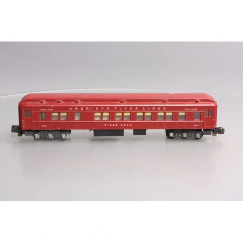 Trains|American Flyer 652 Vintage S Red Heavyweight Pullman Car - Model Train Junction: Quality Parts and Art Supplies